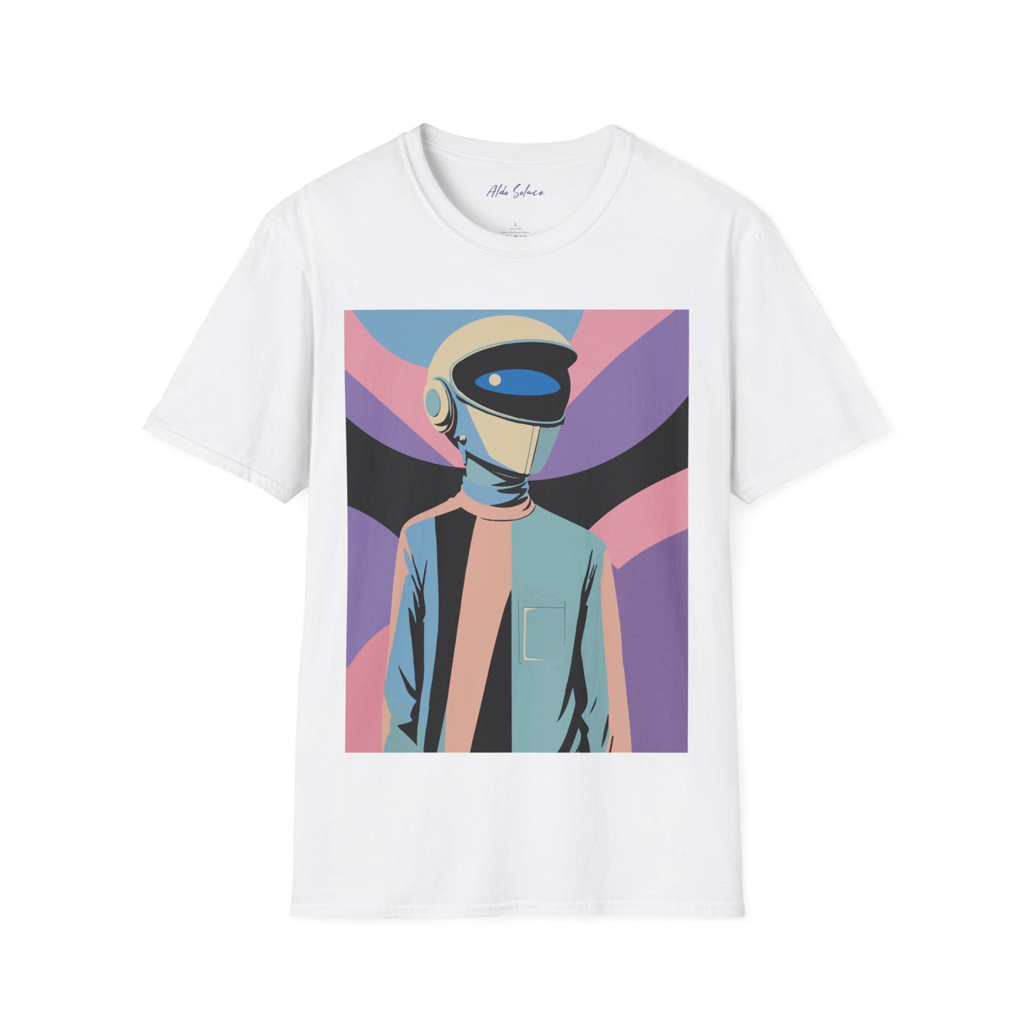 Hiroshi Alien Traveller Graphic Print T-Shirt