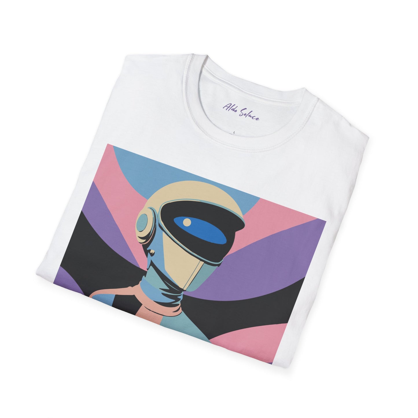 Hiroshi Alien Traveller Graphic Print T-Shirt