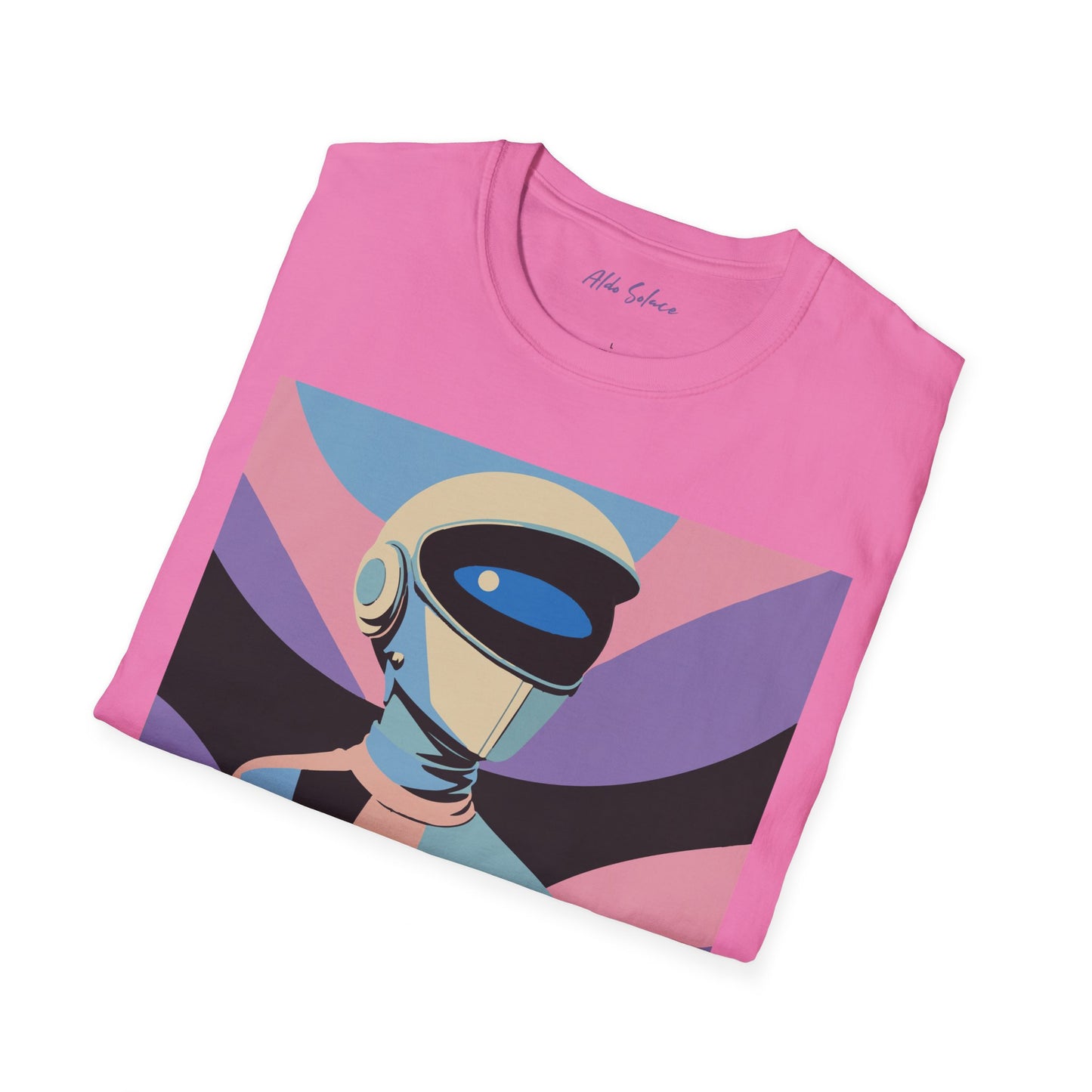 Hiroshi Alien Traveller Graphic Print T-Shirt