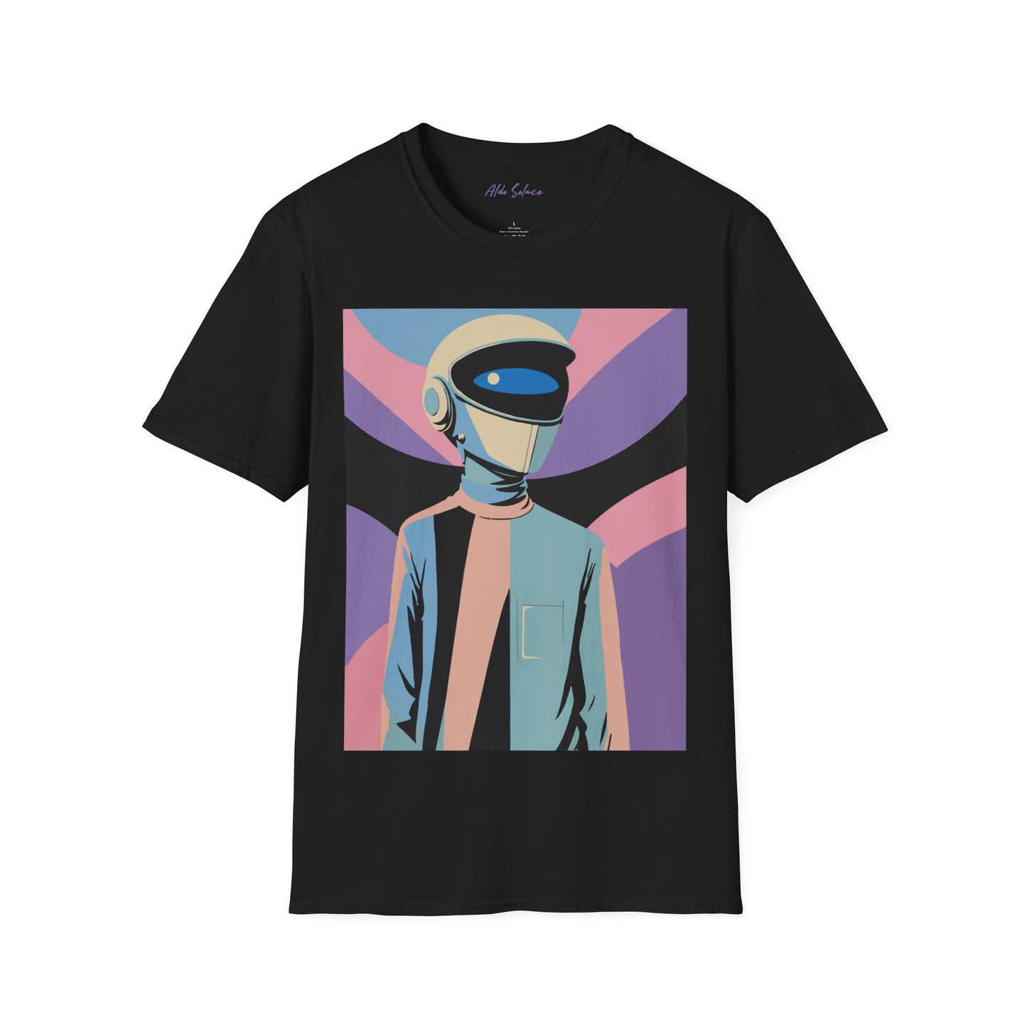 Hiroshi Alien Traveller Graphic Print T-Shirt